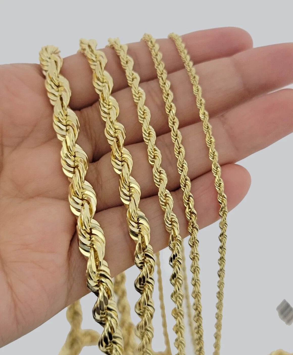 14K Gold Classic Rope Chain