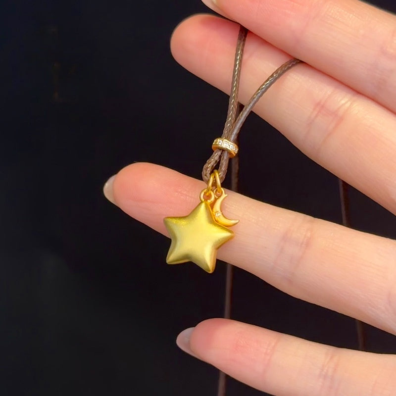 14K Gold Magic Star Necklace
