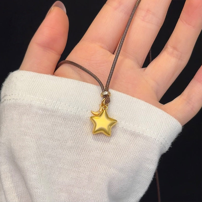 14K Gold Magic Star Necklace