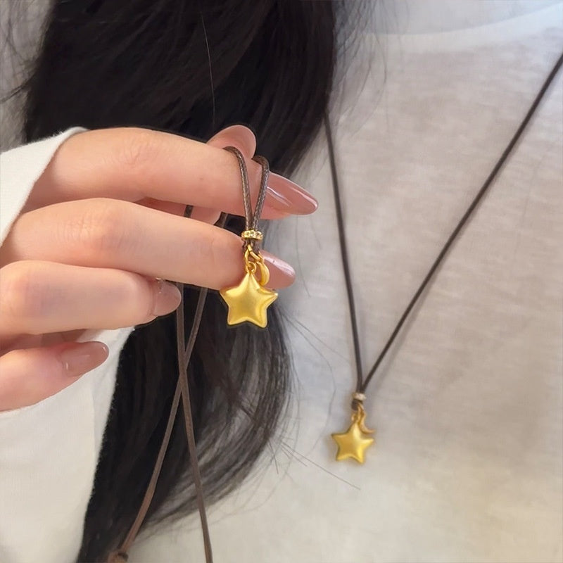14K Gold Magic Star Necklace