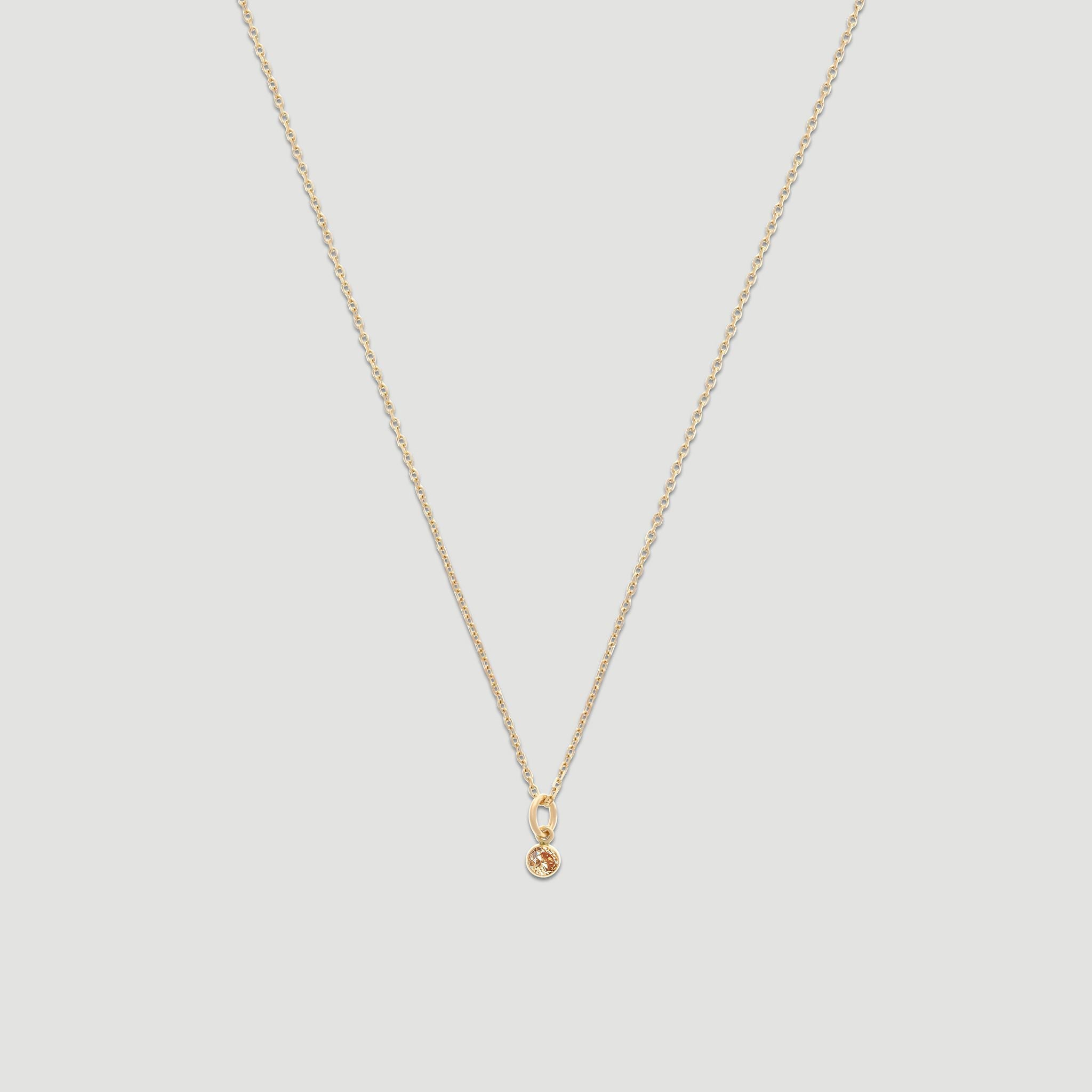 14k birthstone necklace (all 12 months)