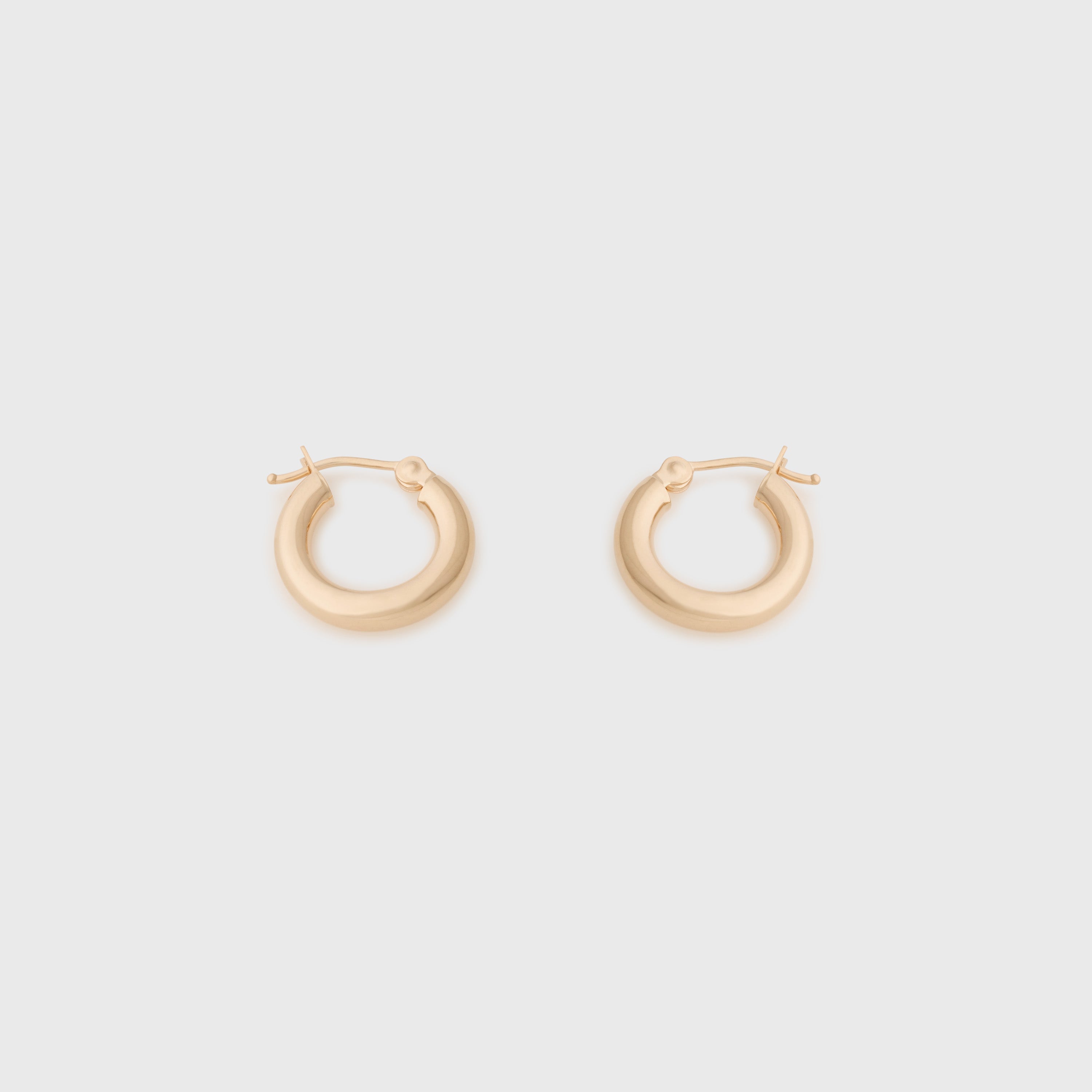 14k baby sophie hoops (15mm)