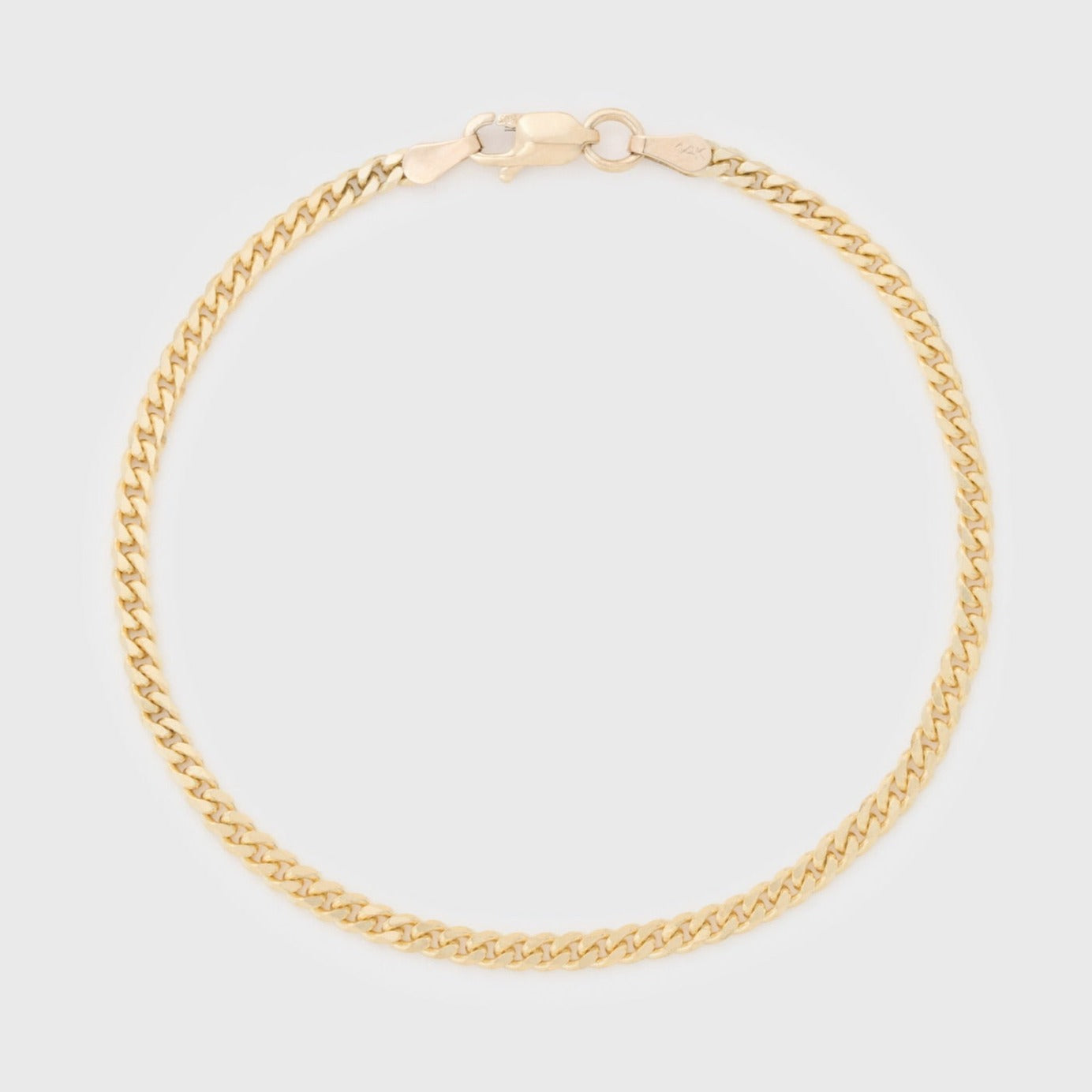 14k classic chain bracelet