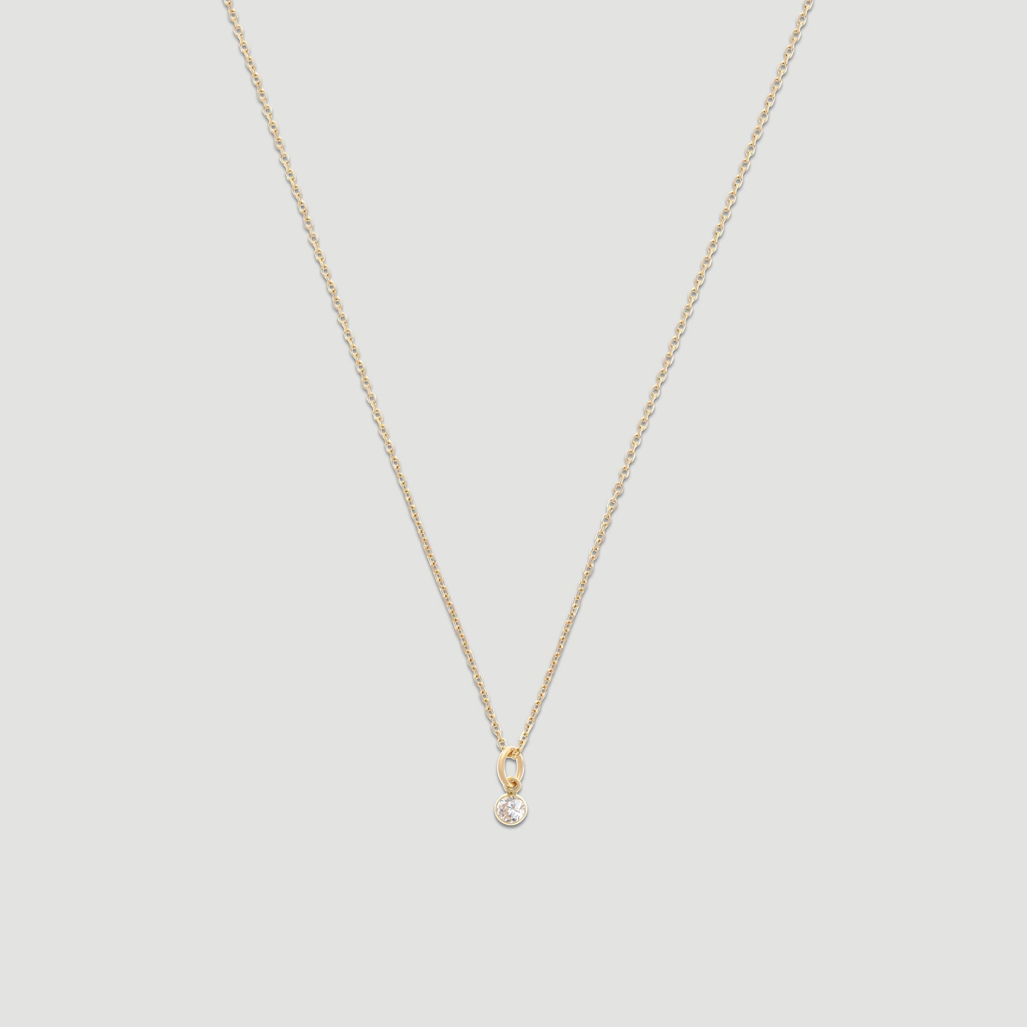 14k birthstone necklace (all 12 months)