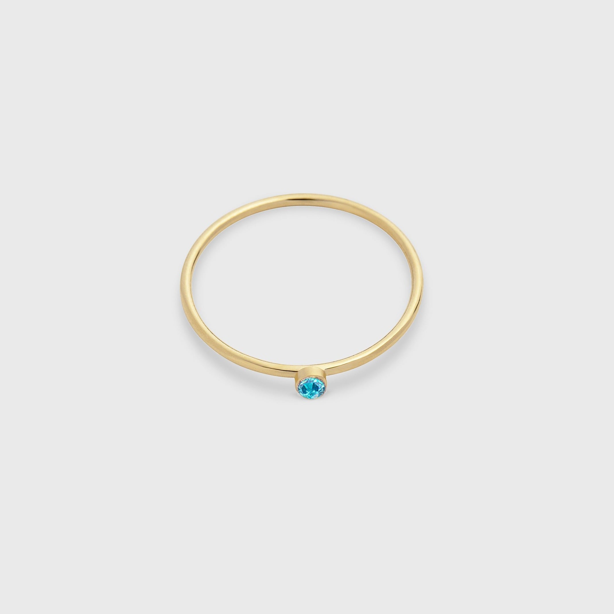 14k birthstone ring (all 12 months)
