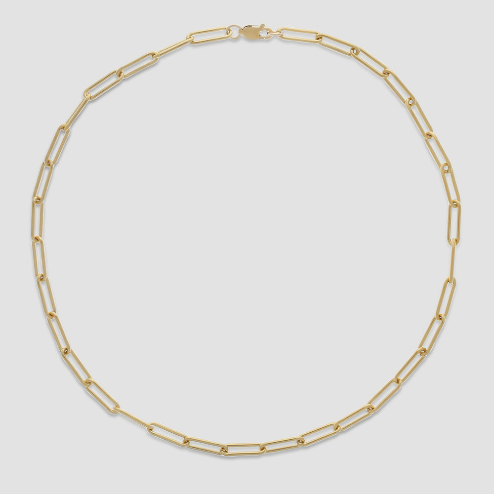 chunky paperclip choker