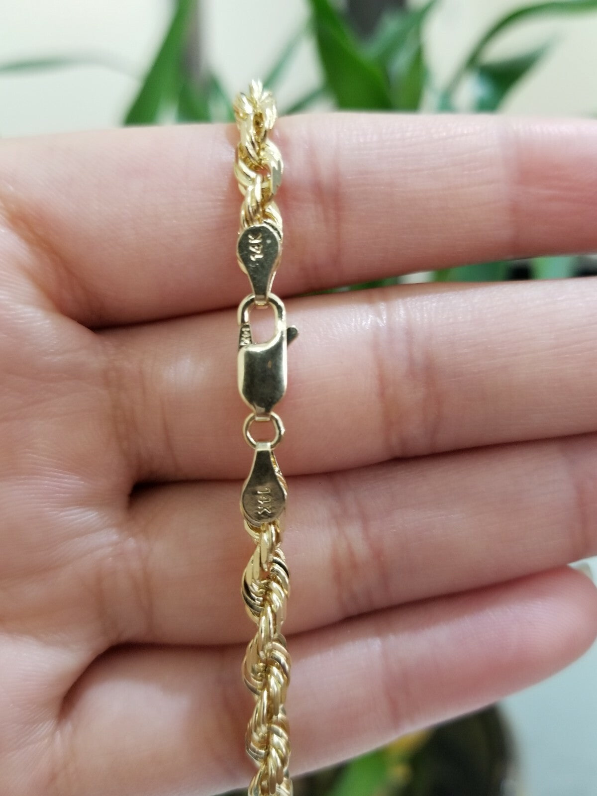 14K Gold Classic Rope Chain