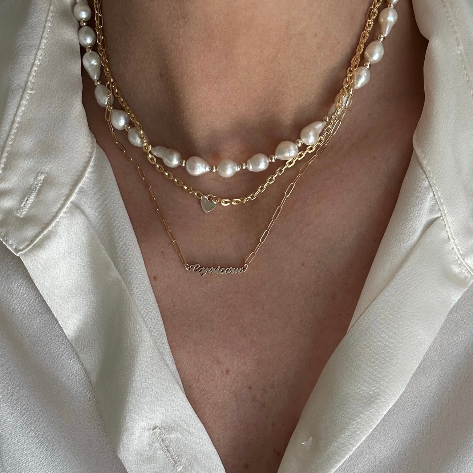 zodiac nameplate necklace