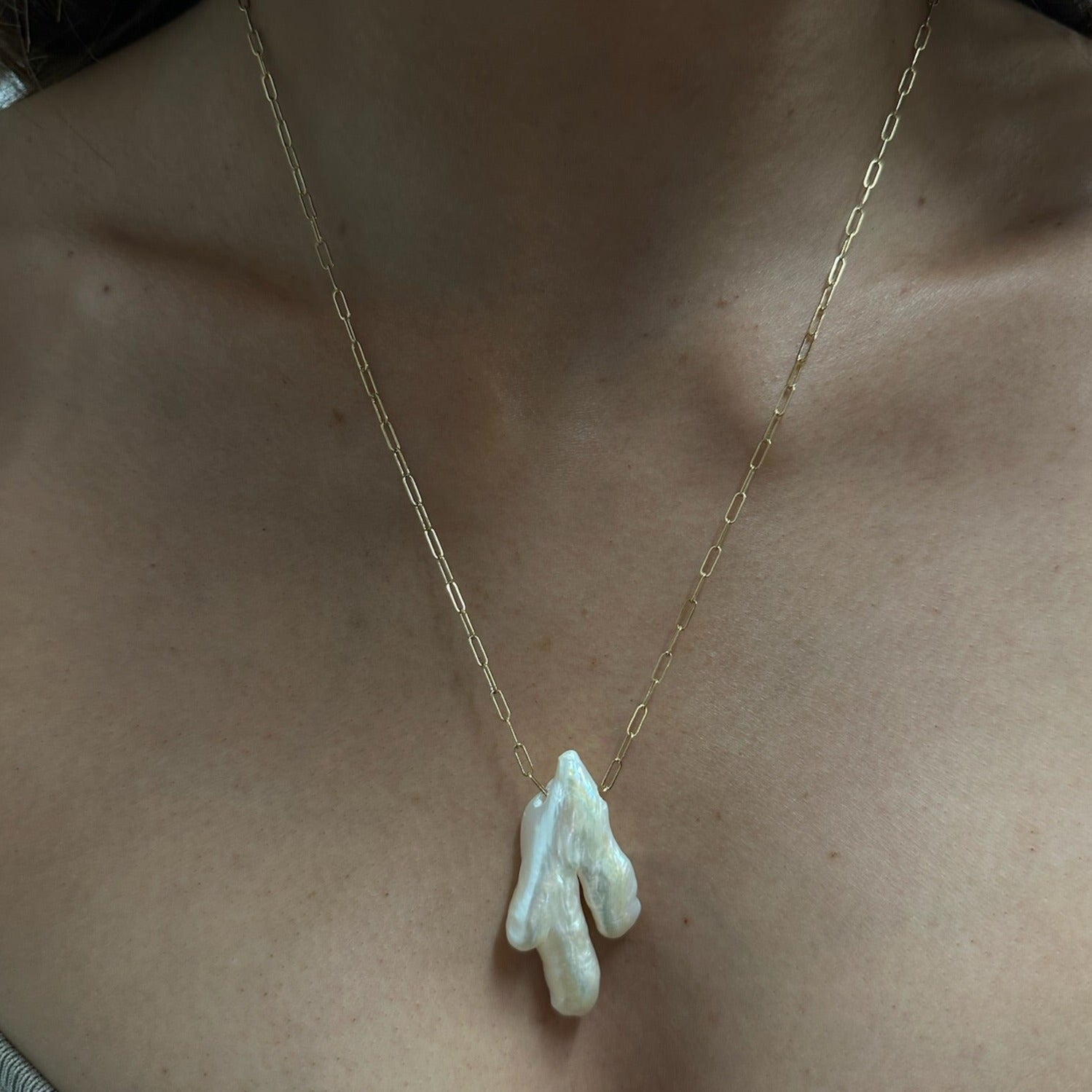 native pearl necklace