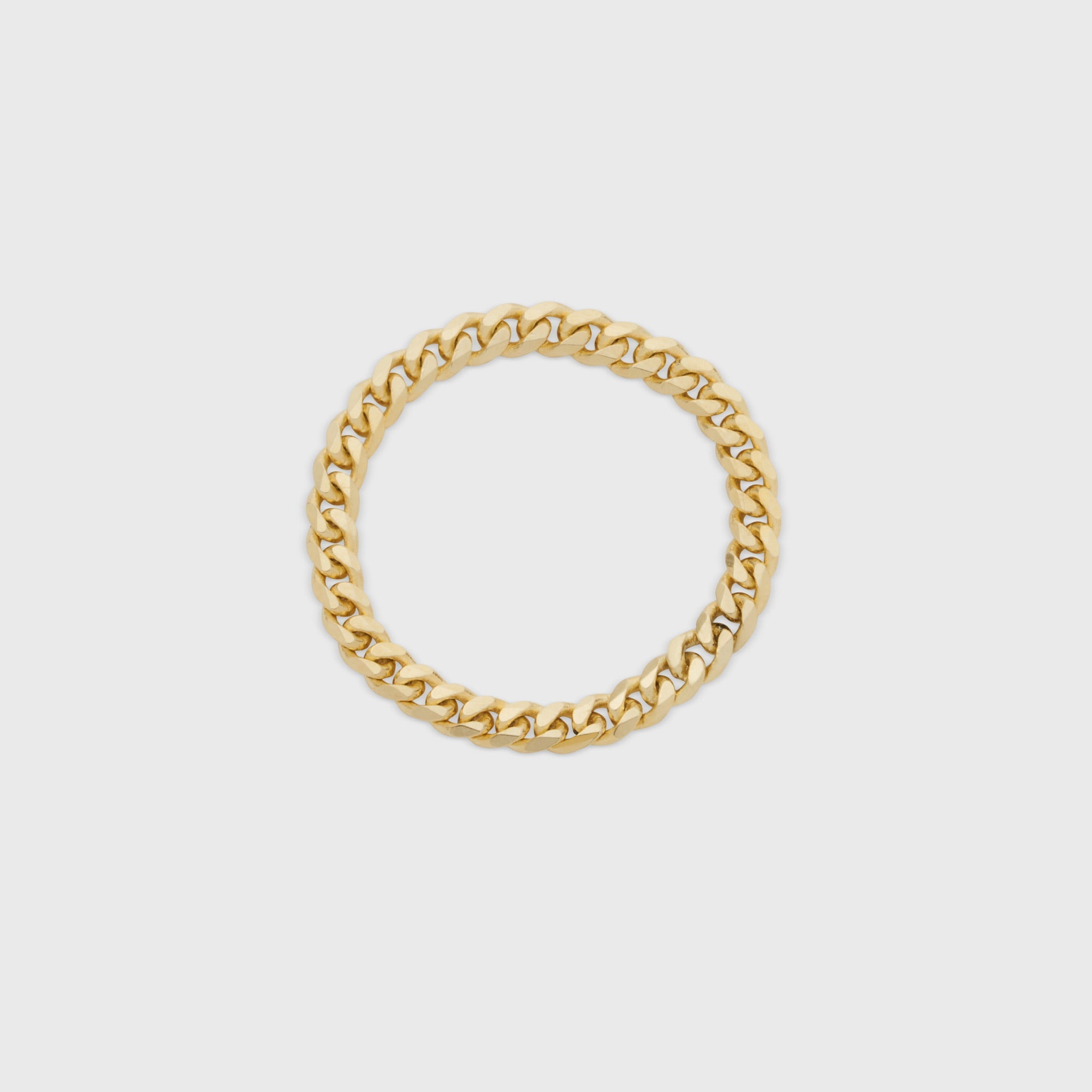14k chain ring