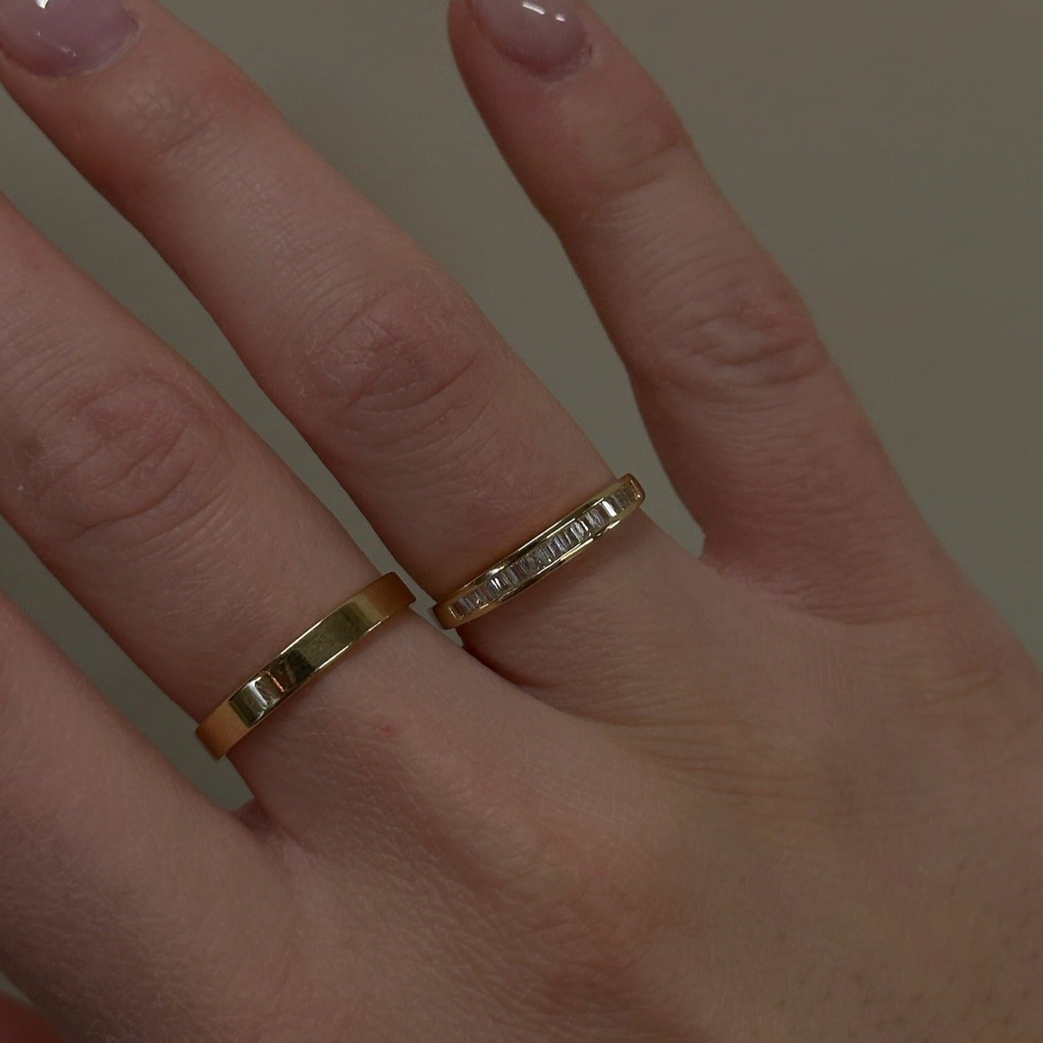 14k kenni baguette ring