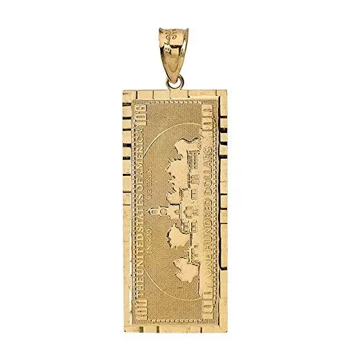 10K Gold Benjamin Franklin Charm