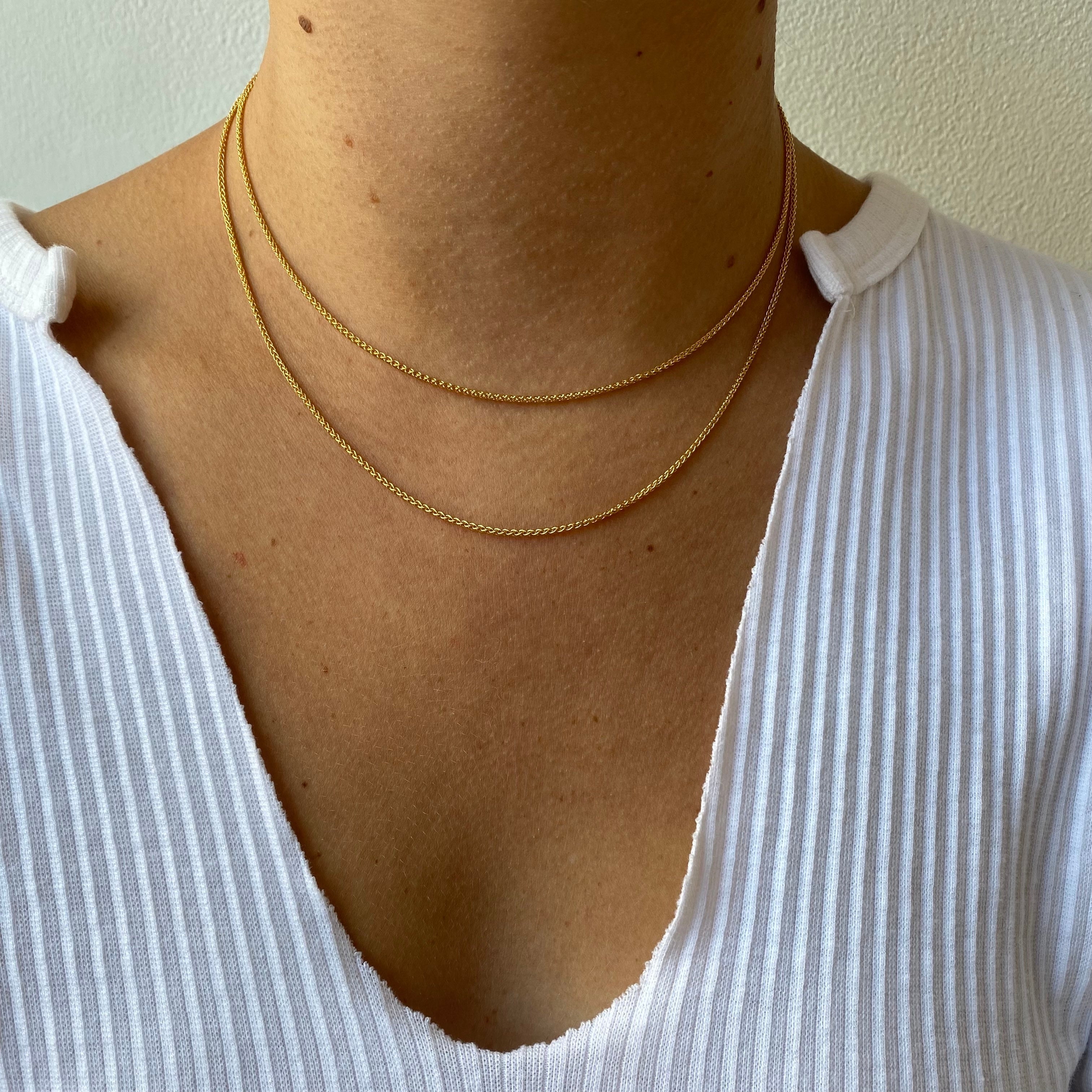 wheat necklace