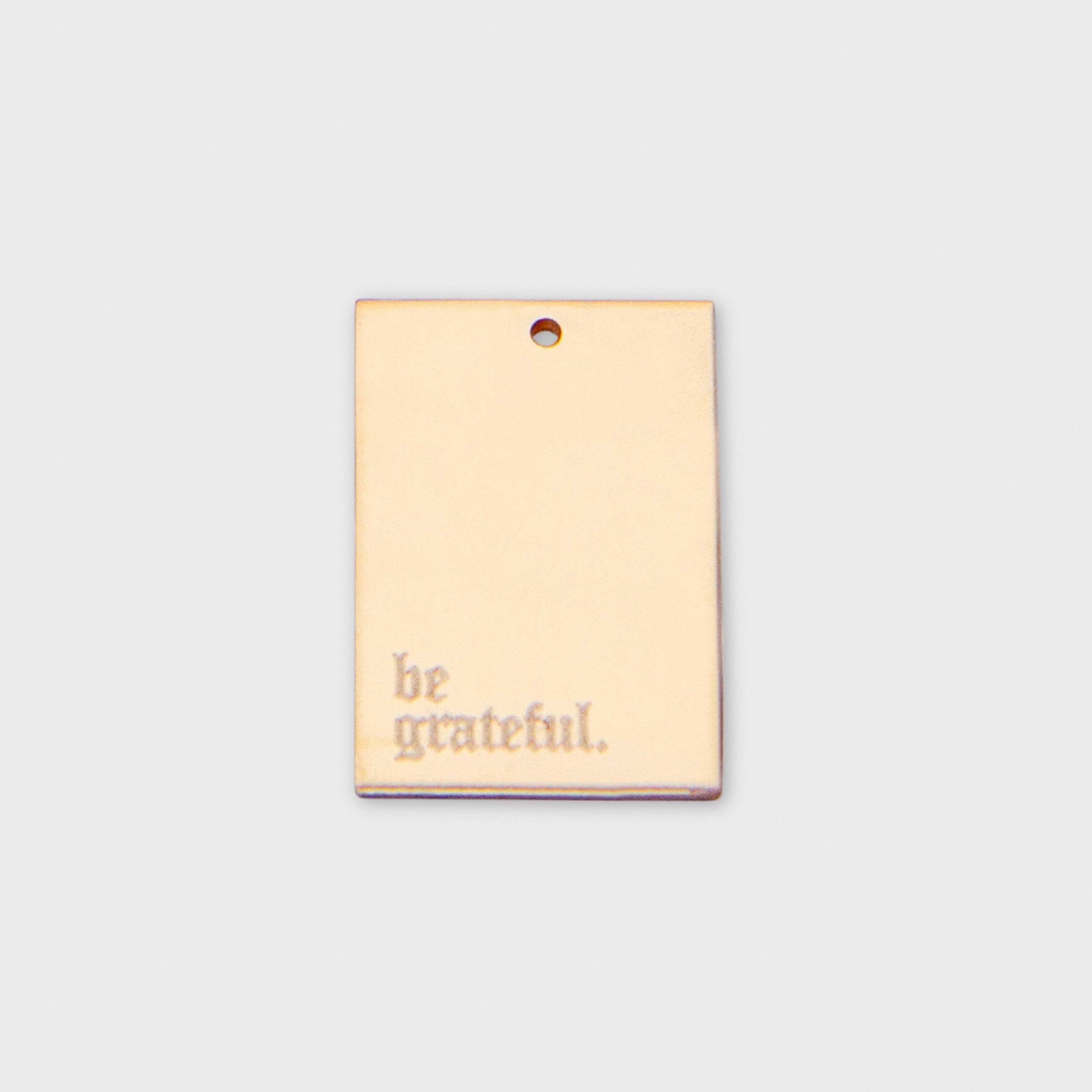 be grateful dog tag