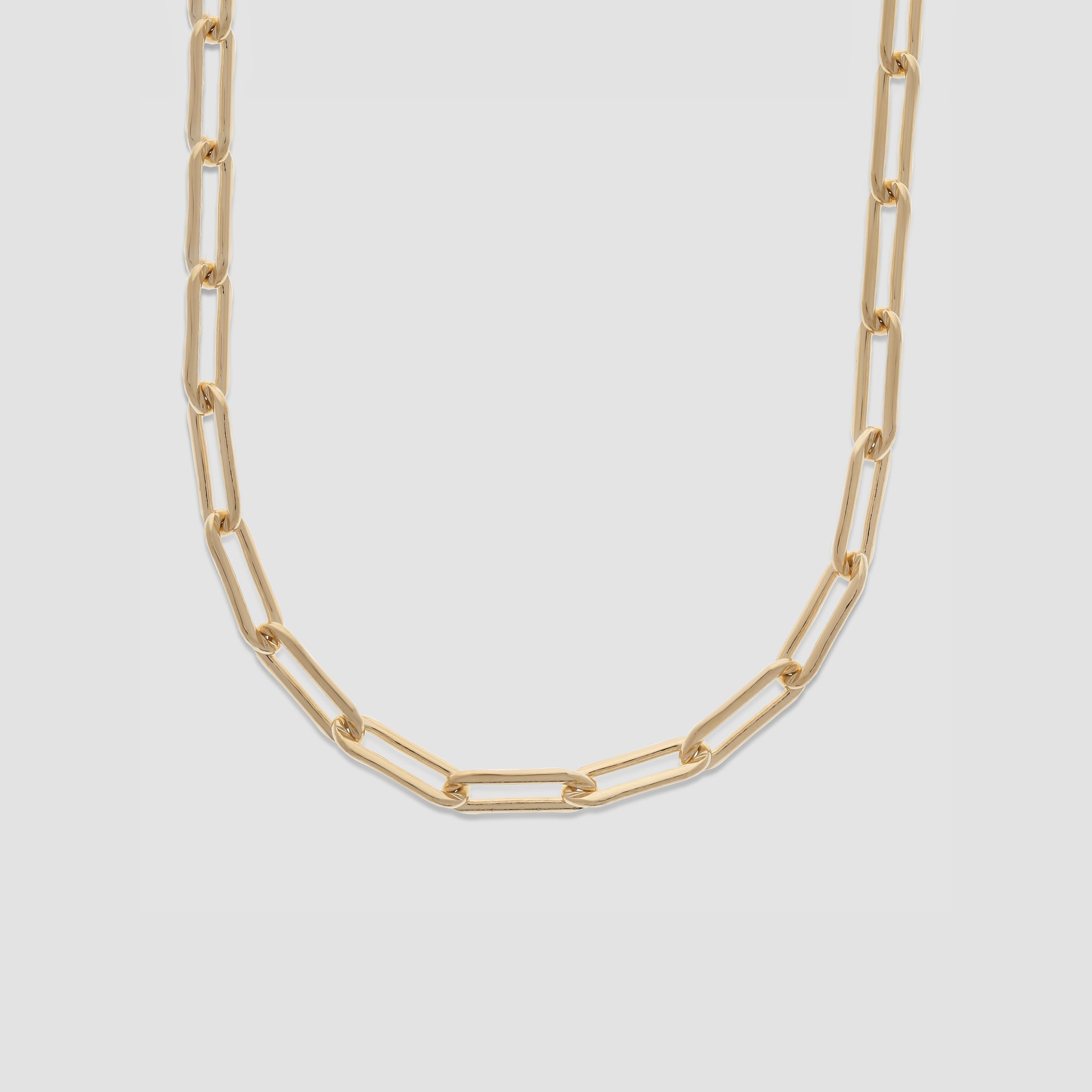 chunky paperclip choker