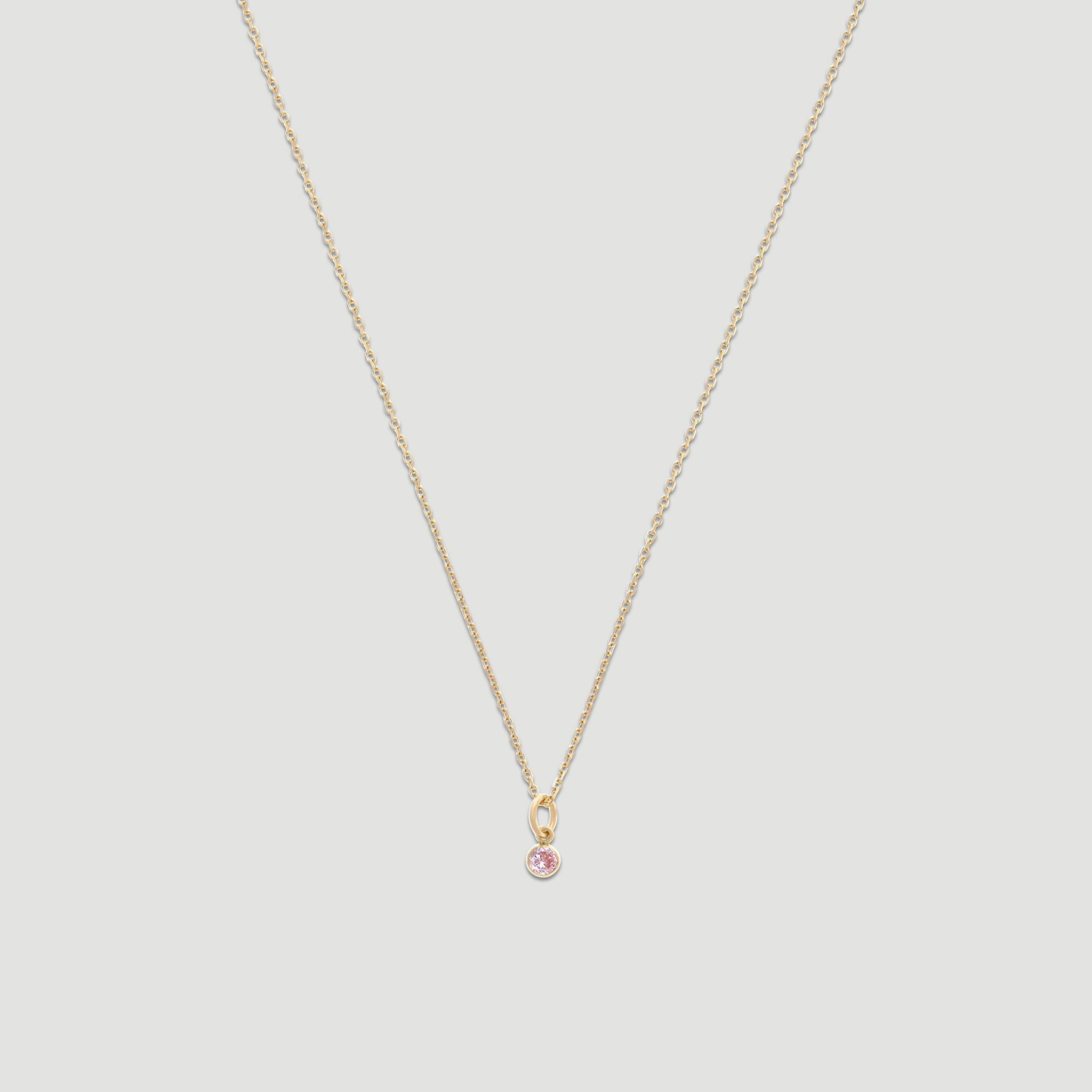 14k birthstone necklace (all 12 months)
