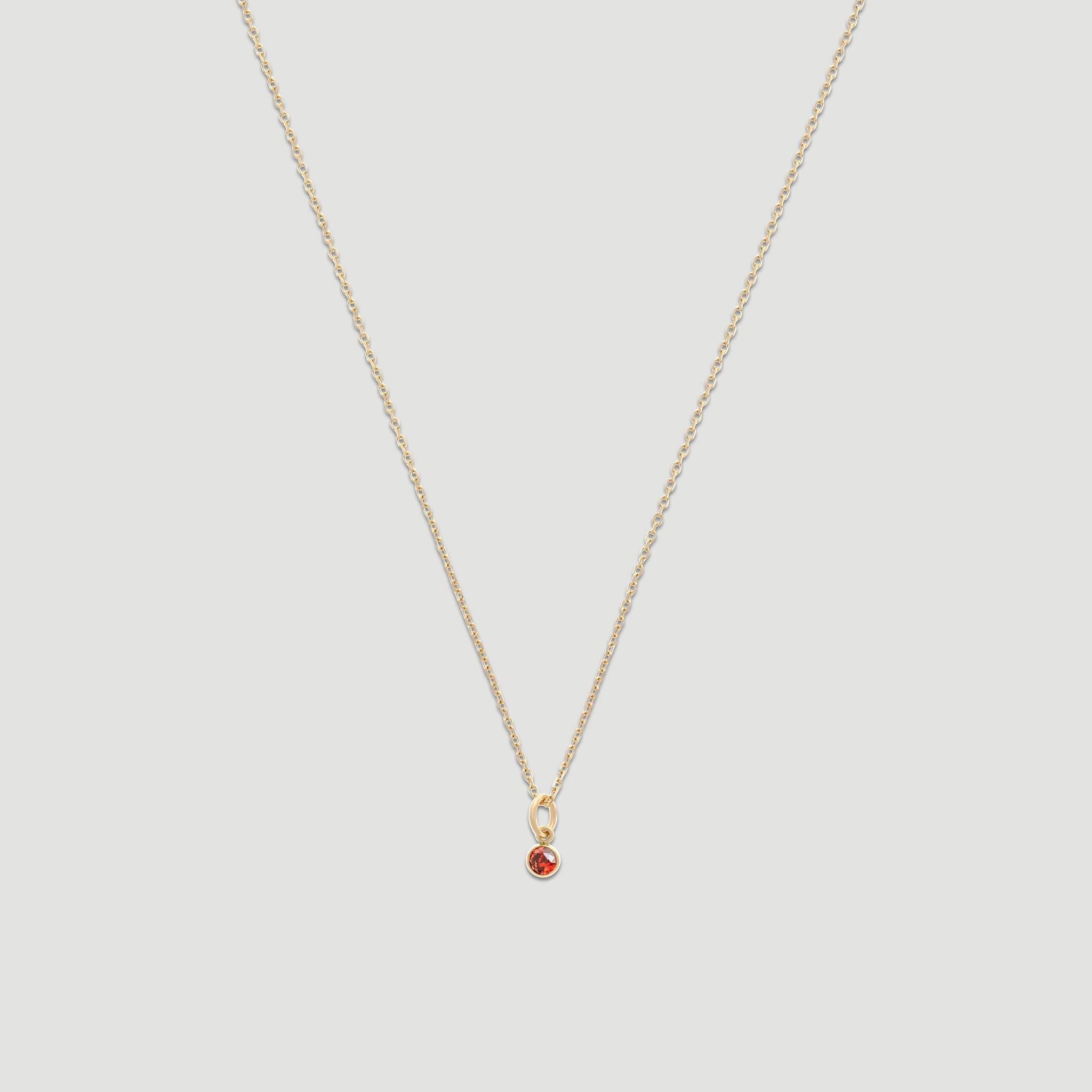 14k birthstone necklace (all 12 months)