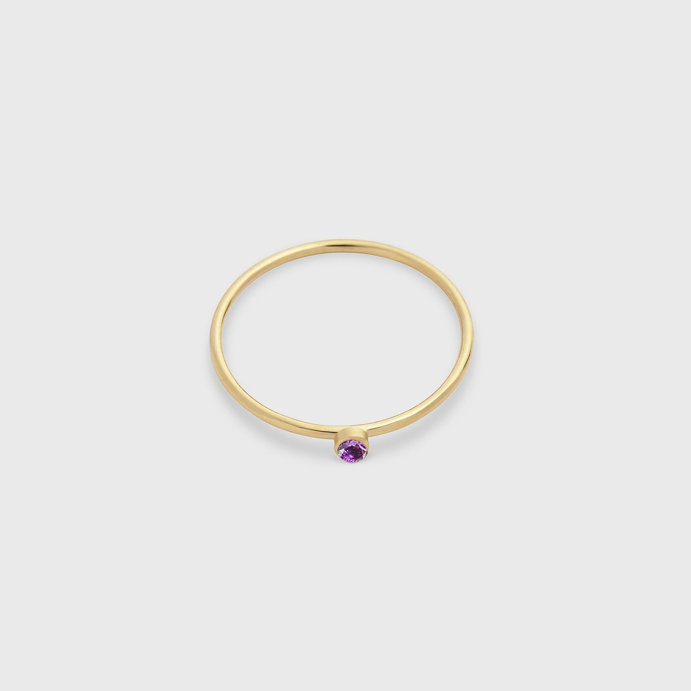 14k birthstone ring (all 12 months)