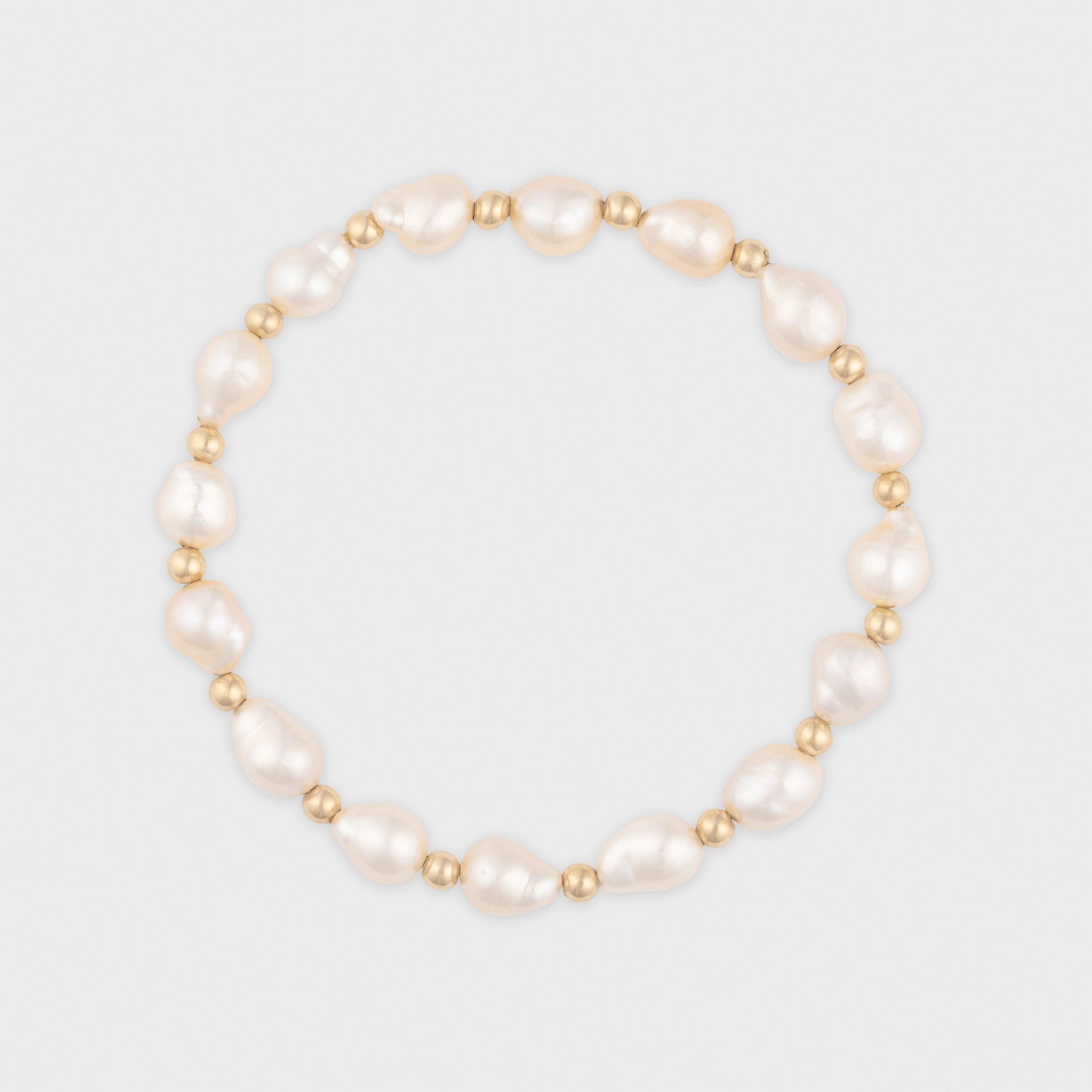 baroque pearl bracelet