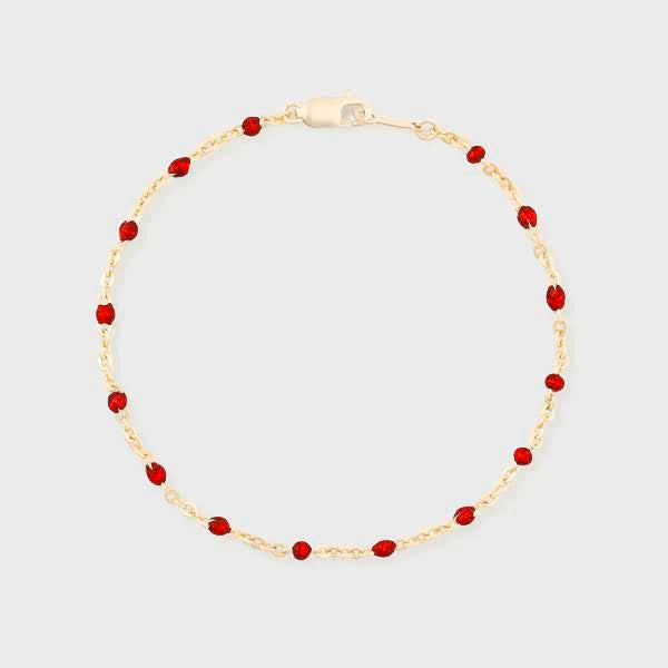 red daisy bracelet
