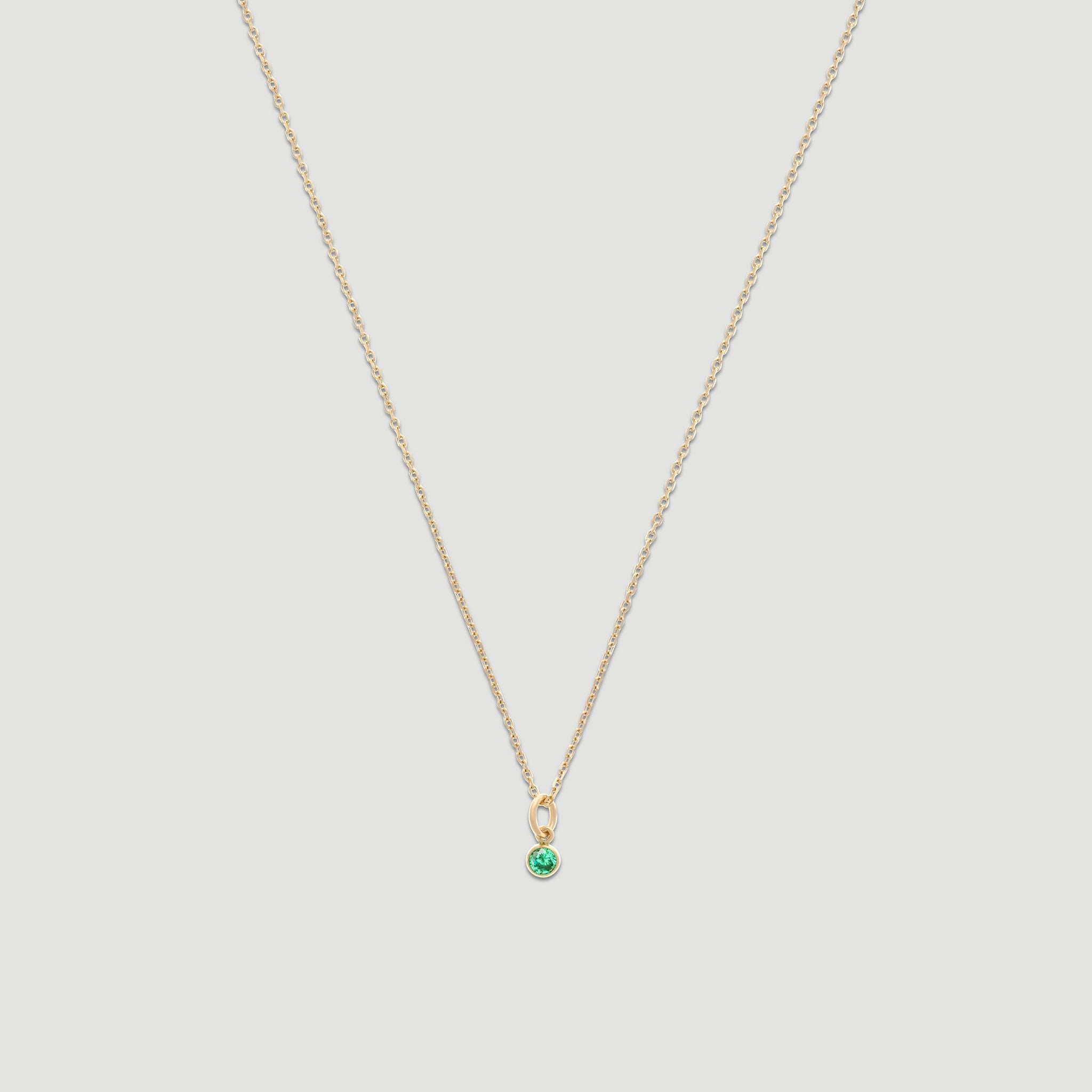 14k birthstone necklace (all 12 months)