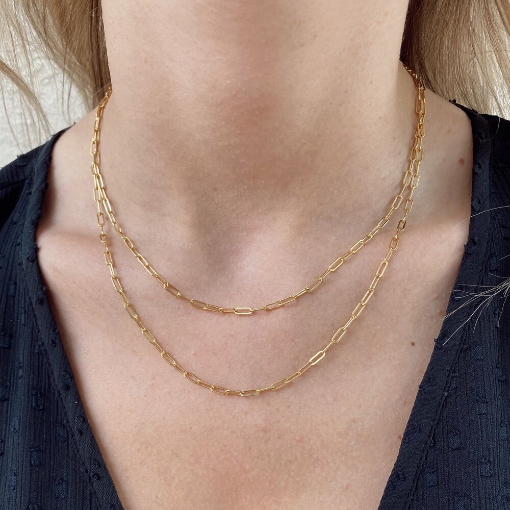 paperclip necklace