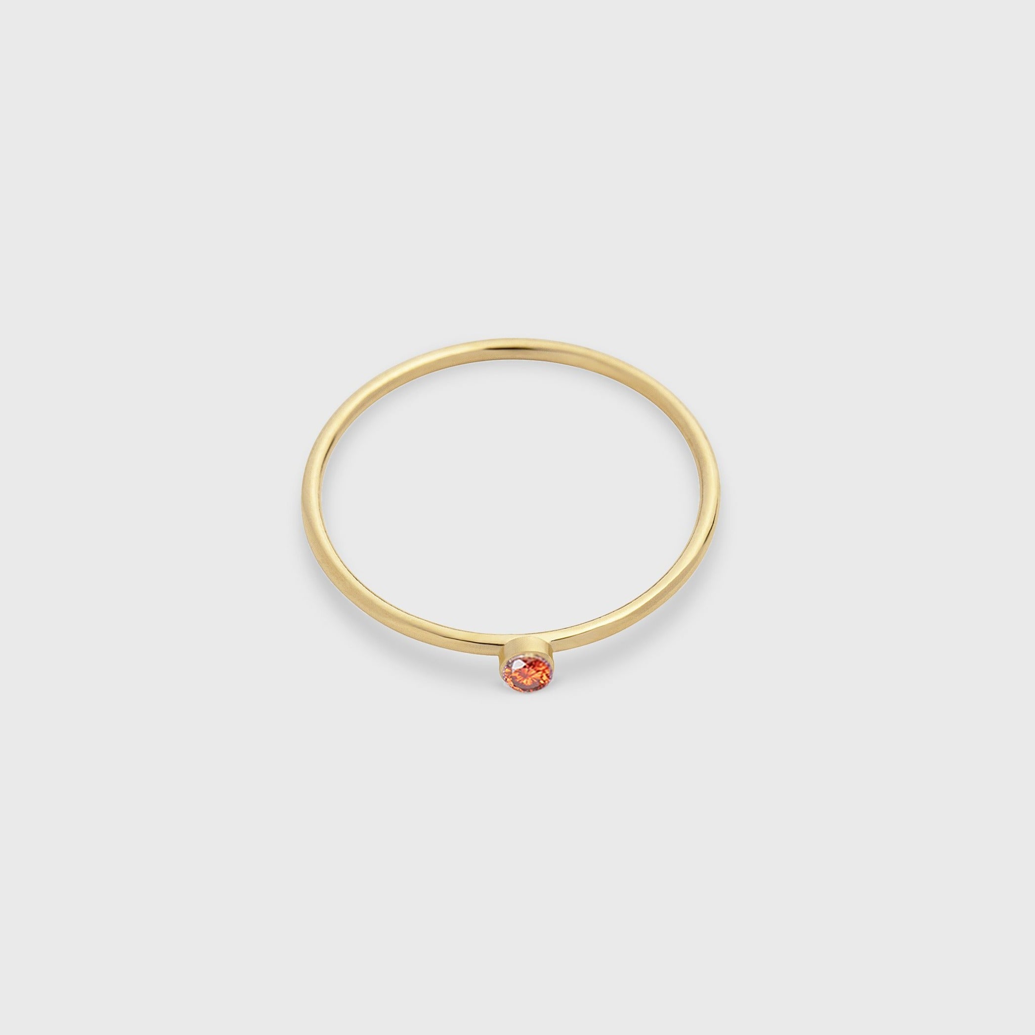 14k birthstone ring (all 12 months)