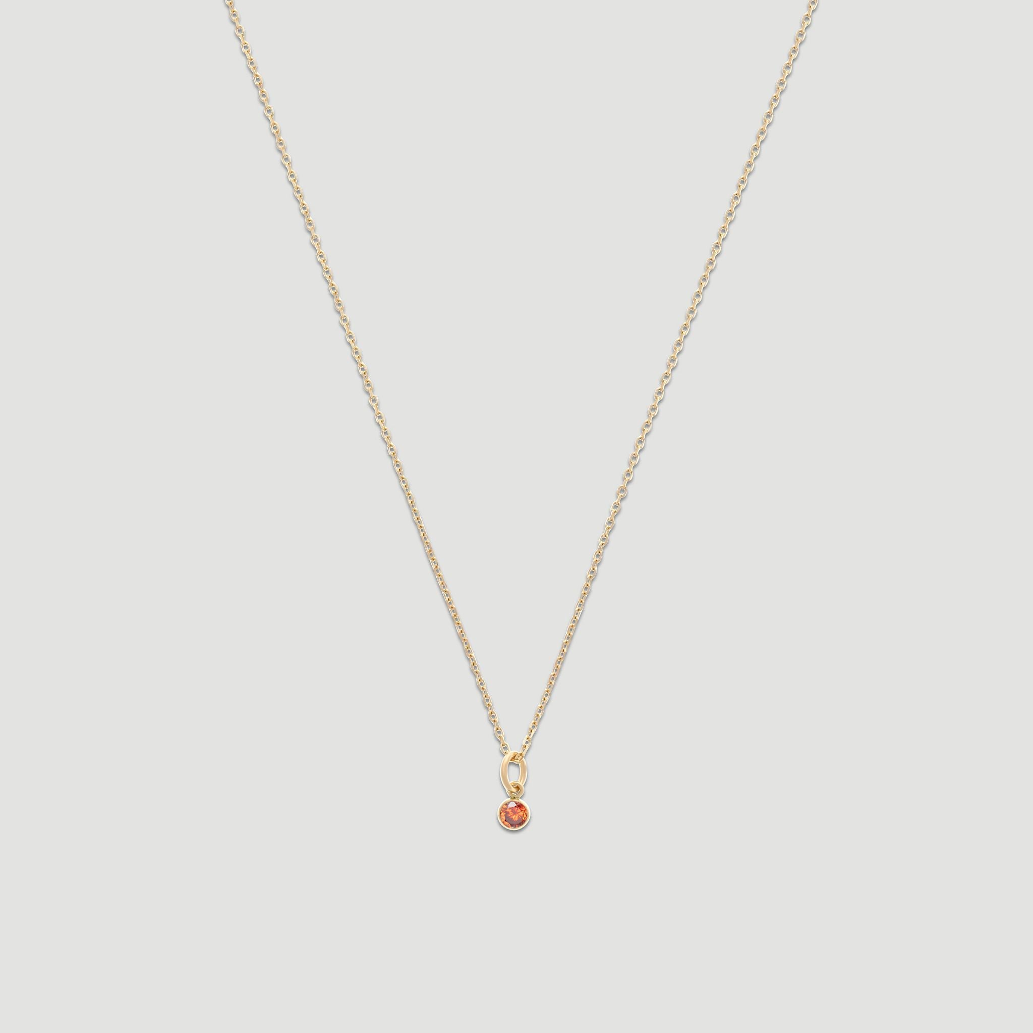 14k birthstone necklace (all 12 months)