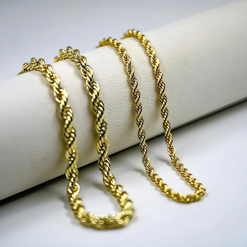 14K Gold Heritage Twist Chain
