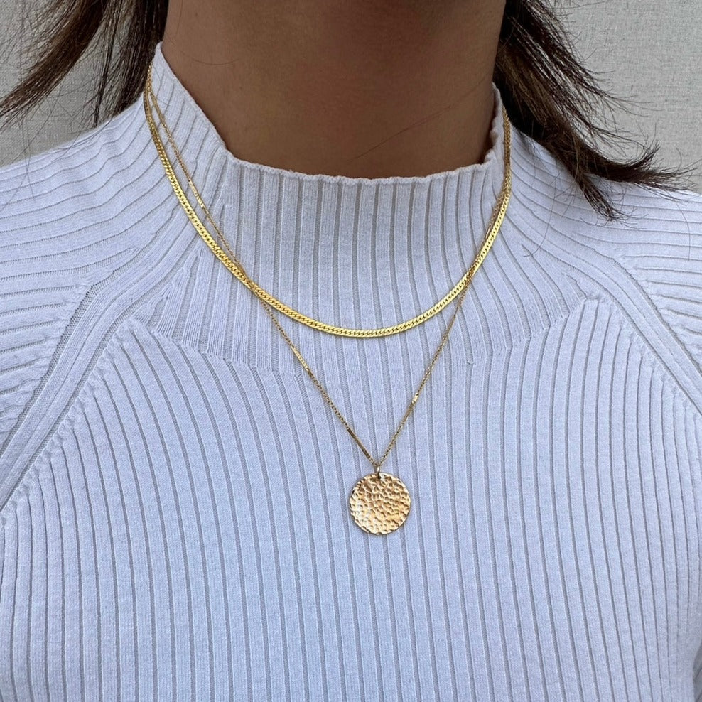 lori coin necklace