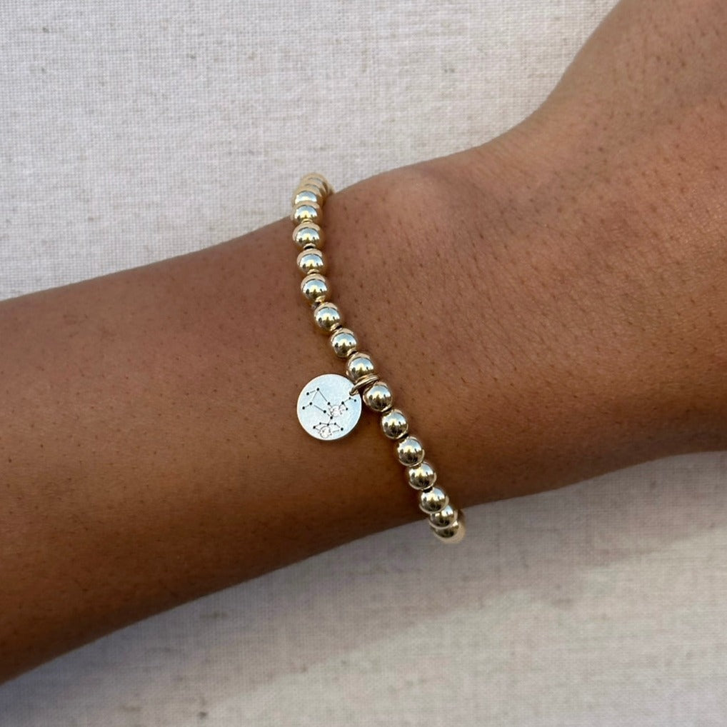 zodiac juno bracelet (5mm)