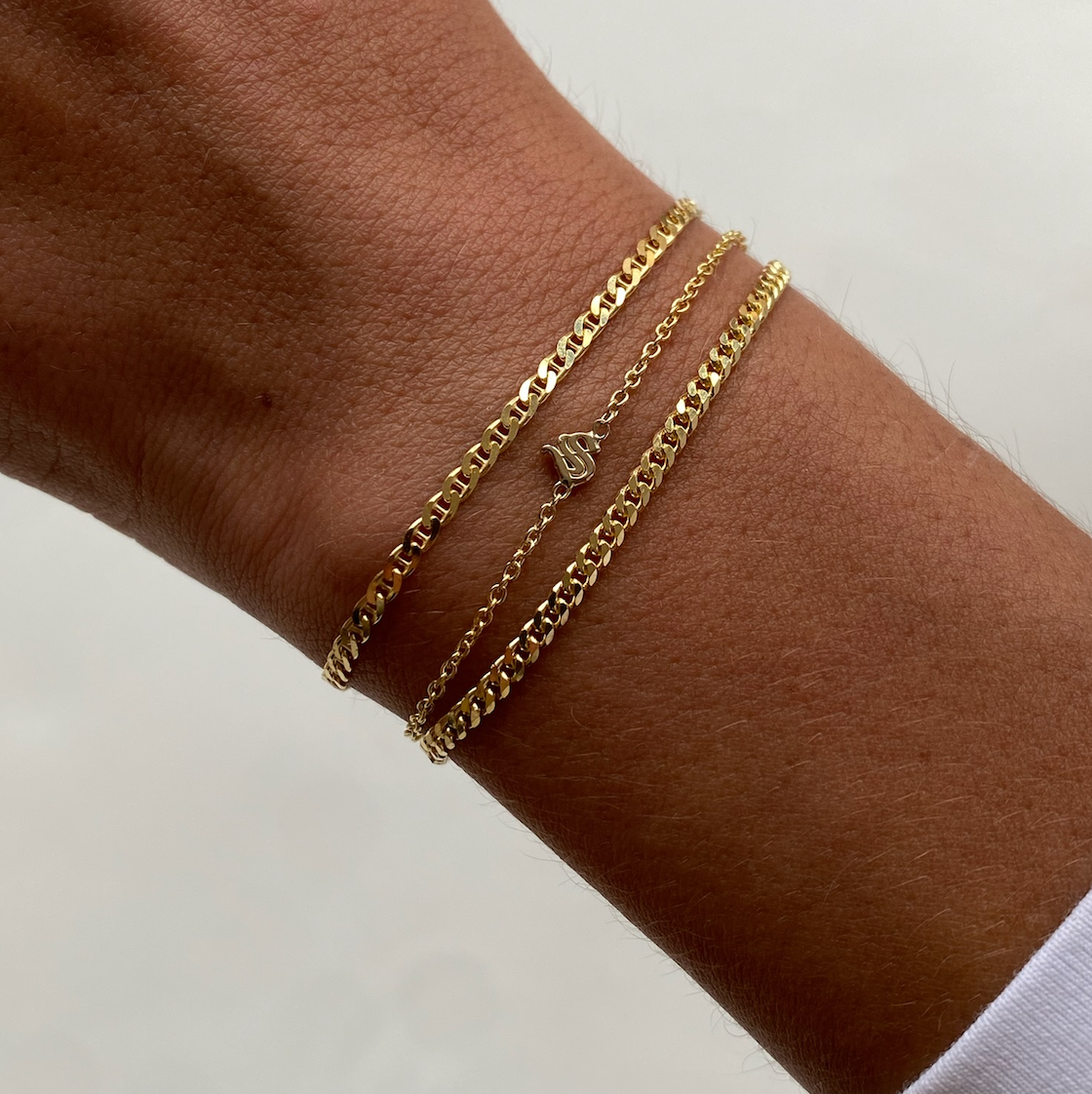 14k dainty tina bracelet