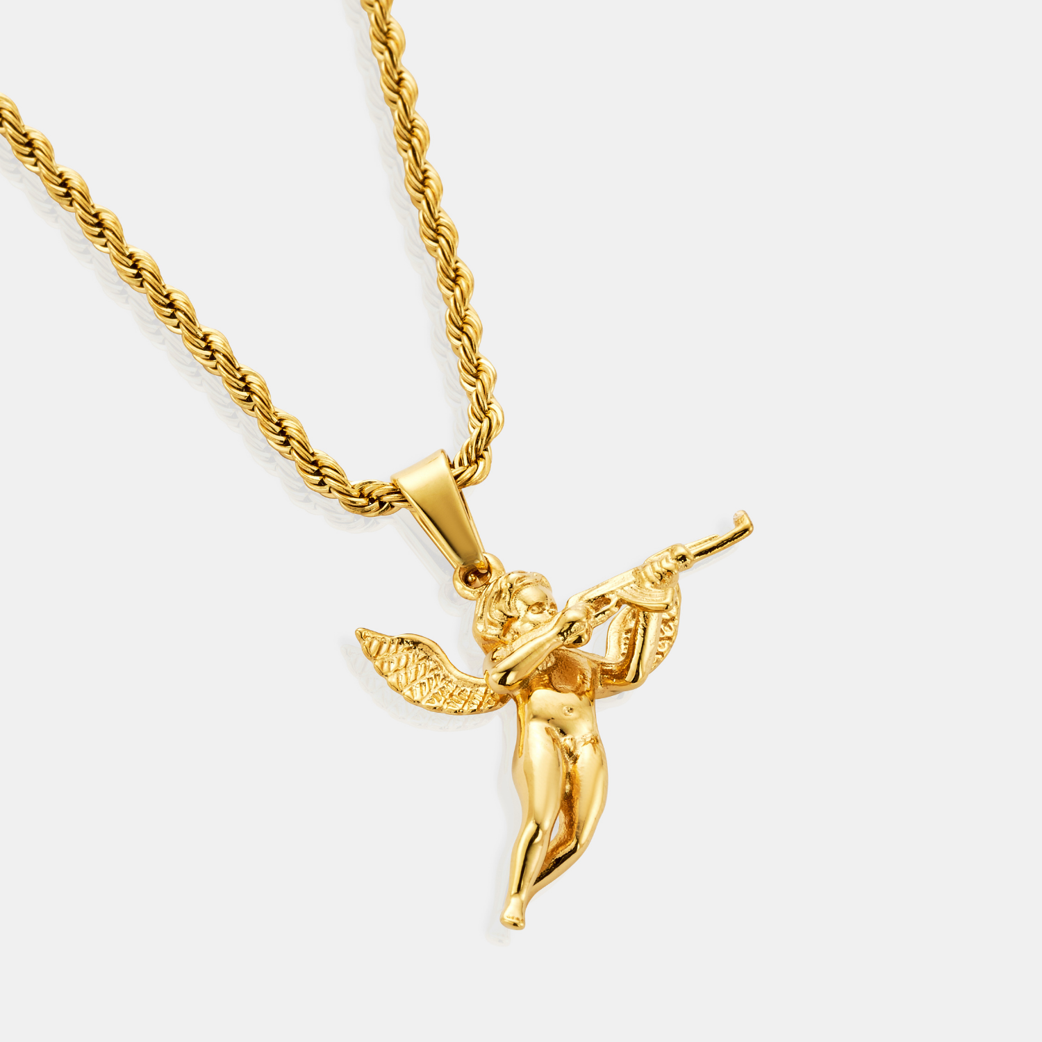 14K Gold Cupid's Revenge Necklace