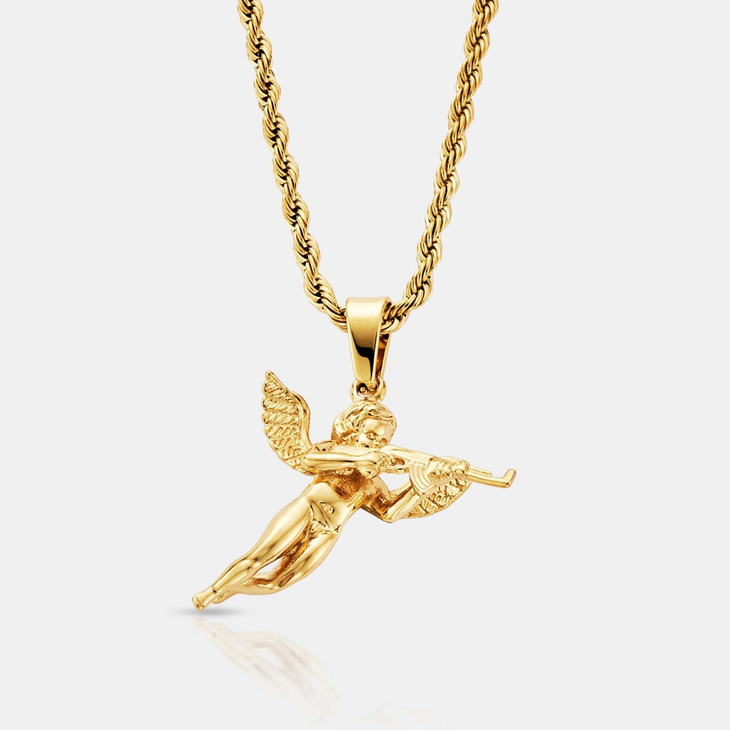 14K Gold Cupid's Revenge Necklace