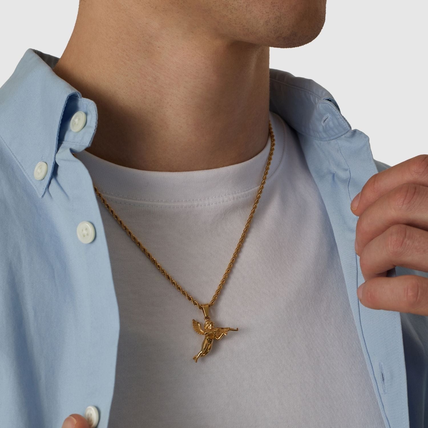 14K Gold Cupid's Revenge Necklace