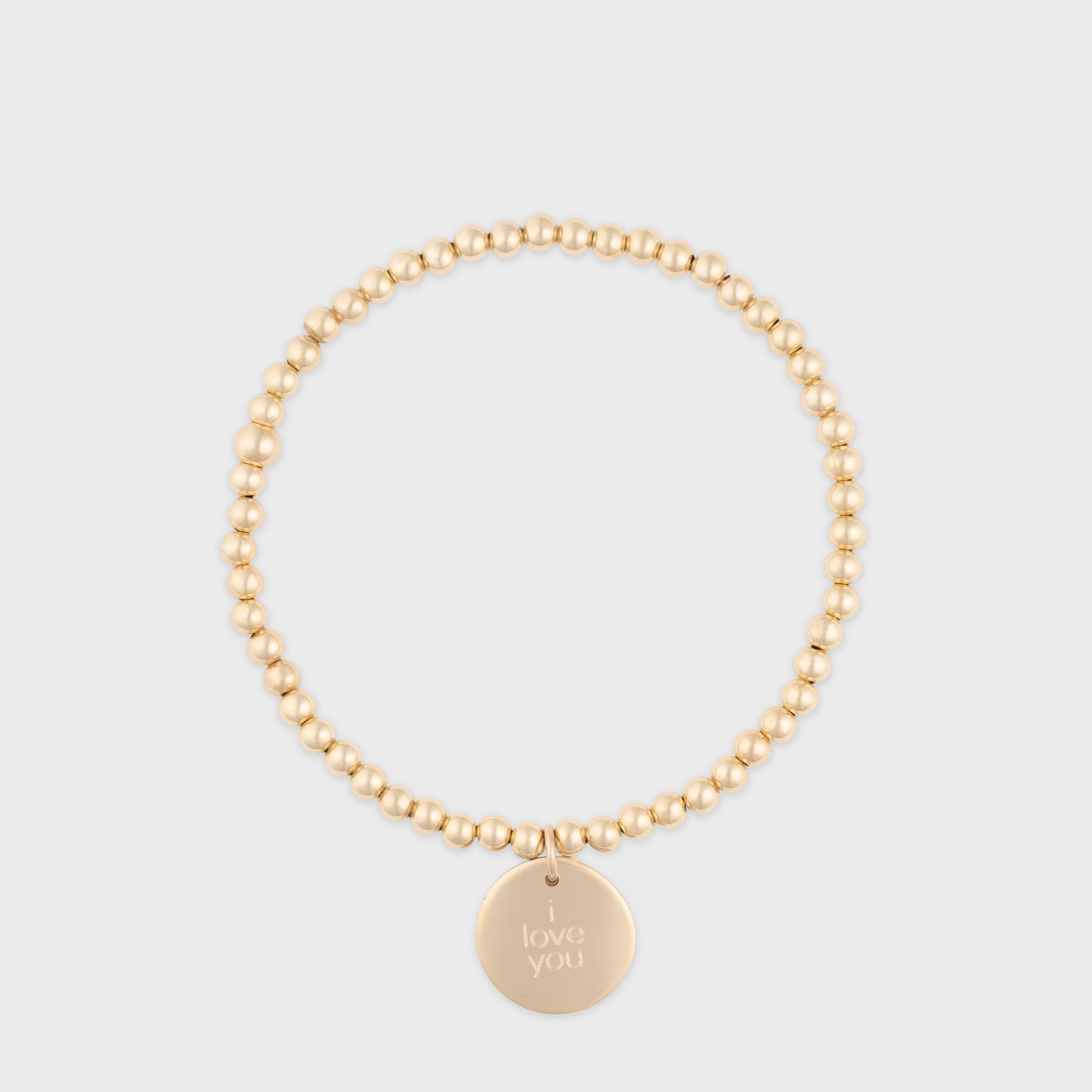 be grateful juno bracelet (3mm)